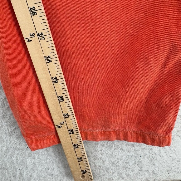 Crazy Shirts Pants Mens Medium‎ Baggy Twill Surf Hawaiian Dyed Orange NEW - Picture 8 of 9